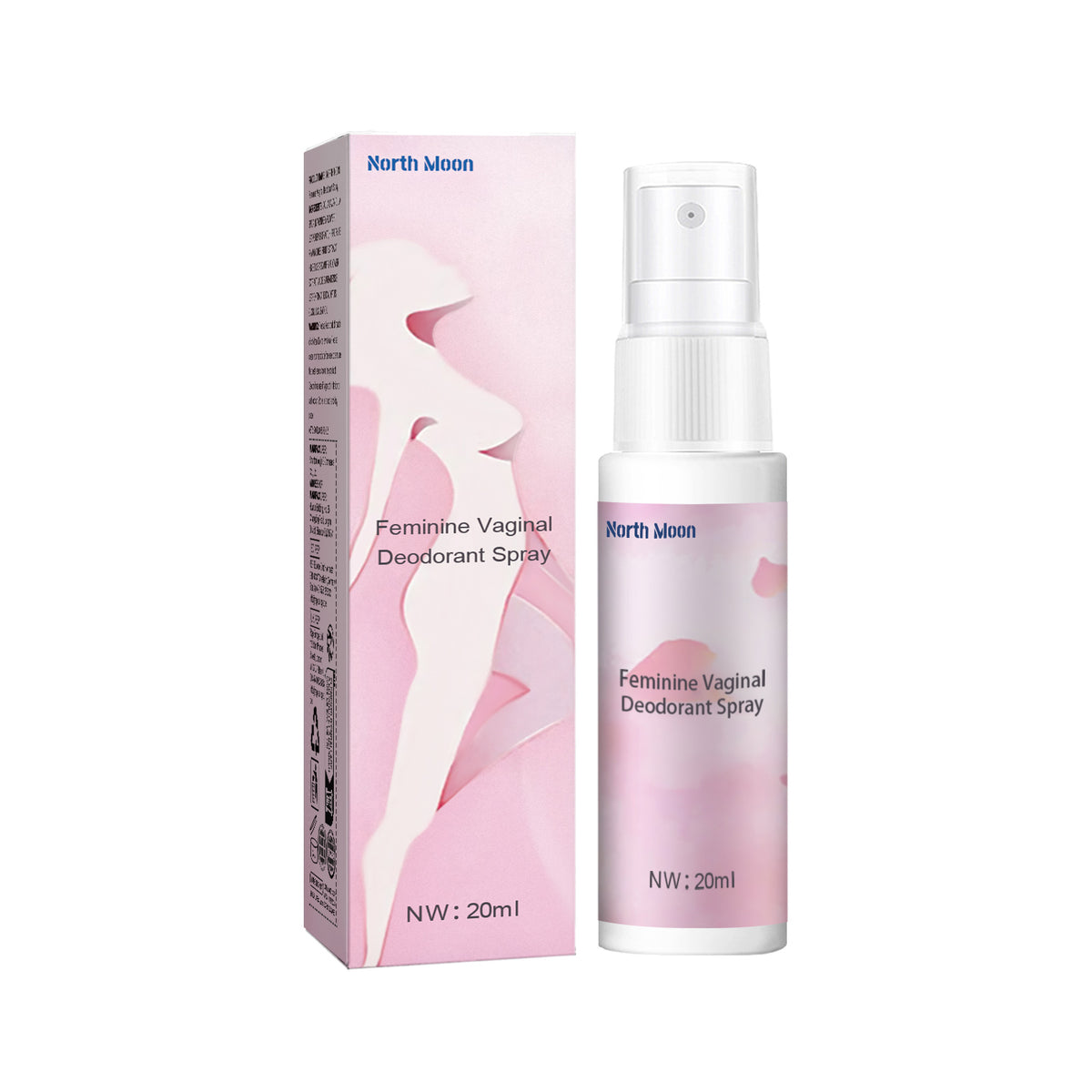 Female Body Care Spray, Relieve Itching Discomfort Gentle Cleaning Odors Body Care